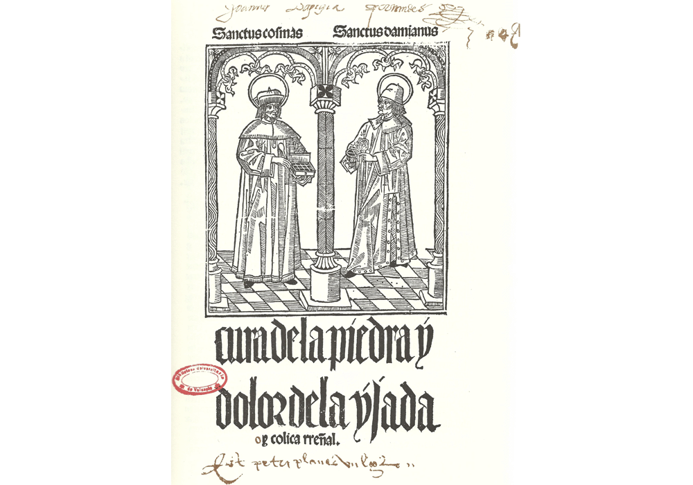 Cura piedra cólico-Gutiérrez-Hahembach-Incunabula & Ancient Books-facsimile book-Vicent García Editores-1 Title